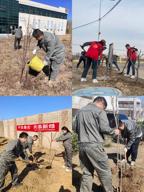 義務(wù)植樹(shù)添新綠 文明實(shí)踐護水源